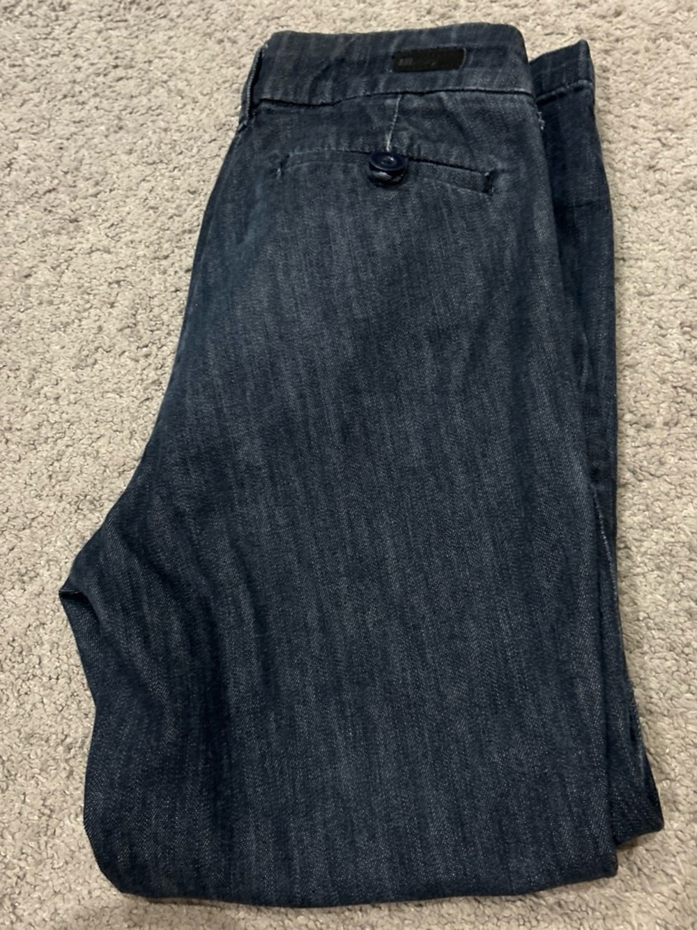 Kut from the Kloth Dark Indigo Denim Zip Fly Jeans